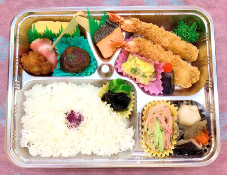 エビフライ弁当(から揚げ付)